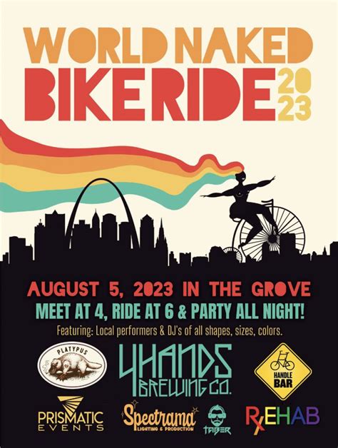 naked bike ride st louis 2023|Saint Louis